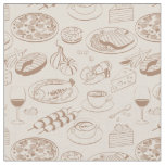 Food Pattern 3 Fabric
