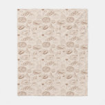 Food Pattern 3 Fleece Blanket