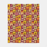Food Pattern 3 Fleece Blanket