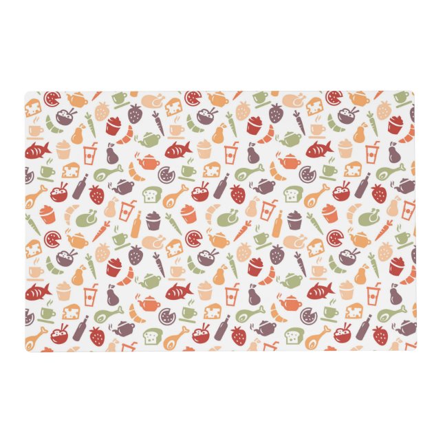 Food Pattern 3 Placemat (Front)