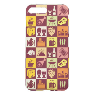 Food Pattern 3 iPhone 8 Plus/7 Plus Case