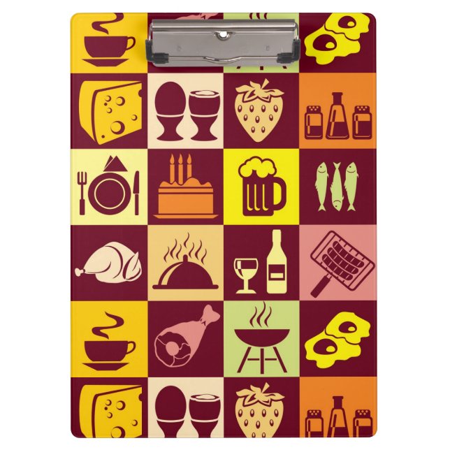 Food Pattern Clipboard (Front)