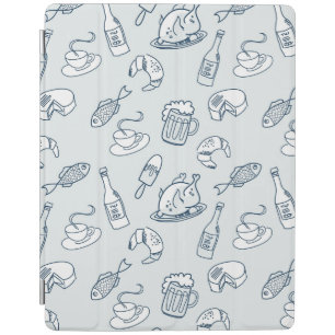 Food Pattern iPad Smart Cover