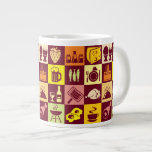 Food Pattern Large Coffee Mug