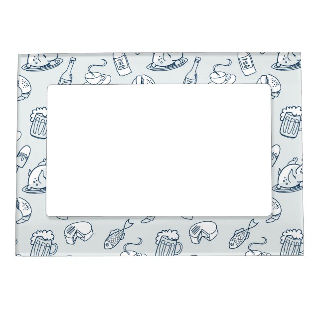 Food Pattern Magnetic Frame (Front)