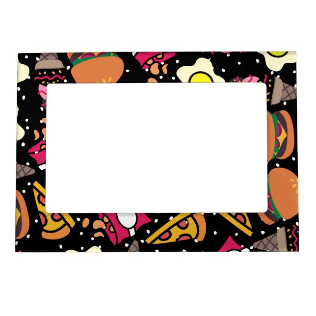 Food Pattern Magnetic Frame (Front)