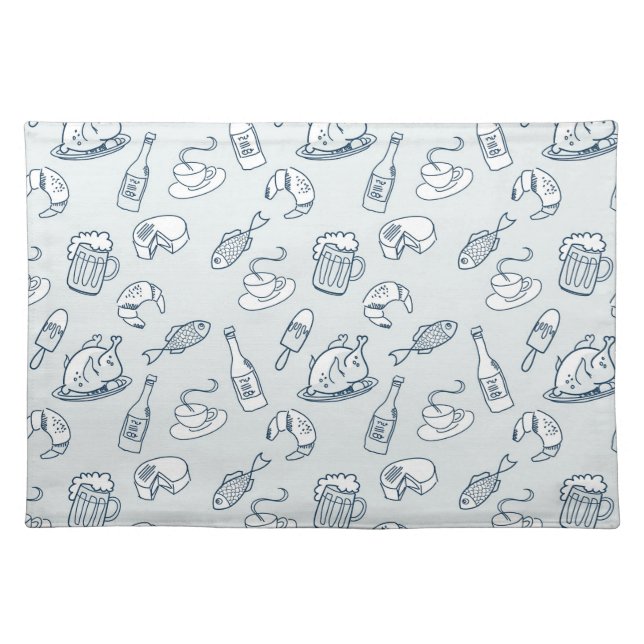 Food Pattern Placemat (Front)