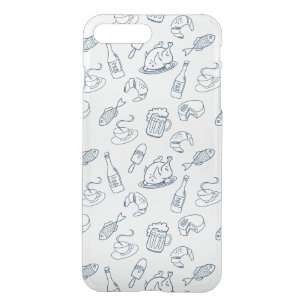 Food Pattern iPhone 8 Plus/7 Plus Case