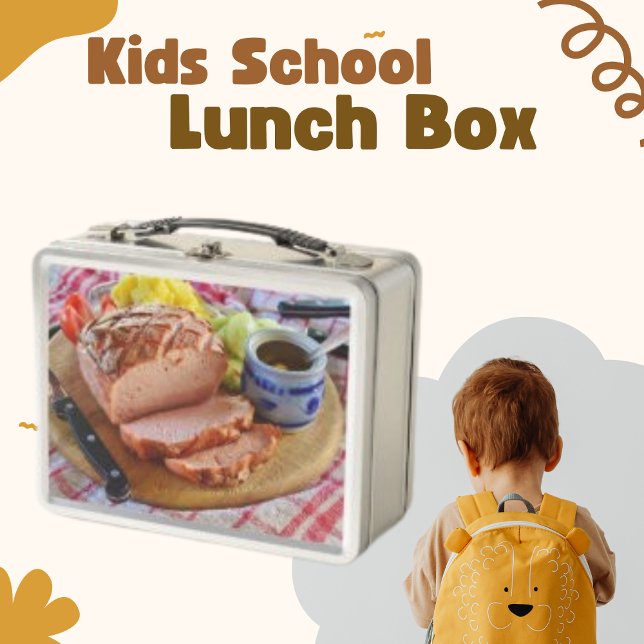  Food Photo Meatloaf Cheese Dish Lunch Box (Creator Uploaded)