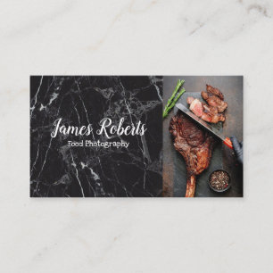 Food Photography Blogger Kitchen Business Card
