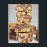 Food Photography Chocolate Chip Cookies Postcard<br><div class="desc">Postcard features an original food photograph by Rebecca Frey,  a food photographer,  stylist,  and classically trained pastry chef. Lots of additional photography work is also available from this shop,  including food,  nature,  urban landscapes,  and more.</div>