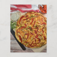 Food Photography Italian Focaccia Red Pepper Bread