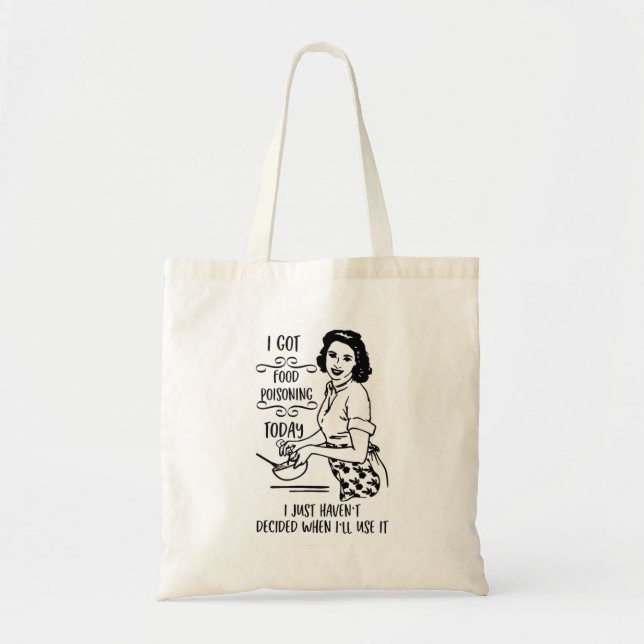 Food Poisoning Tote Bag (Front)