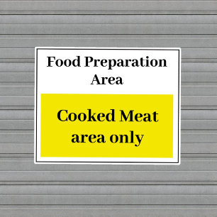 Food Prep Cooked Meat Sticker