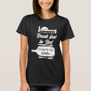 Food Pun Breakfast Saying For Chef Cook Culinary T-Shirt