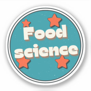 Food science sticker