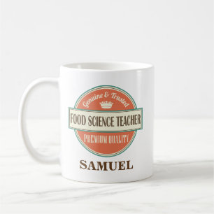 Food Science Teacher Personalized Office Mug Gift