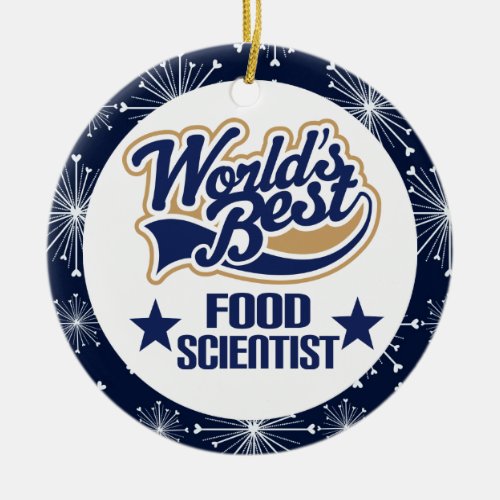 Food Scientist Gift Ornament