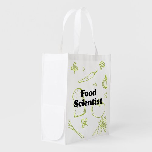 Food Scientist Grocery Bag