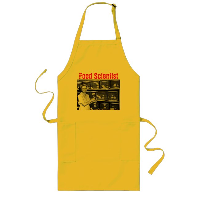 Food Scientist Long Apron (Front)