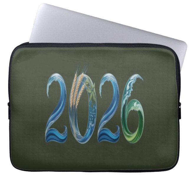  Food security in 2026 Laptop Sleeve (Front)