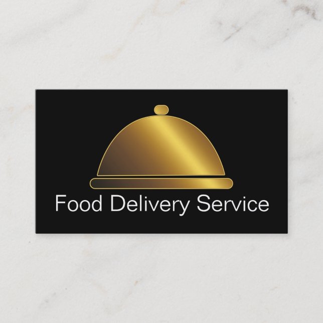 Food Service Business Cards (Front)