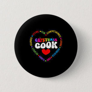 Food Services Crew Cafeteria Cook Helper School Sq Button