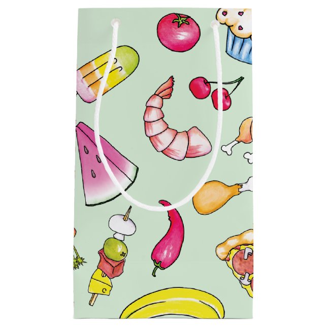 Food Small Gift Bag (Front)