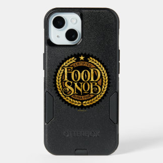 Food Snob - funny food lover iPhone 15 Case