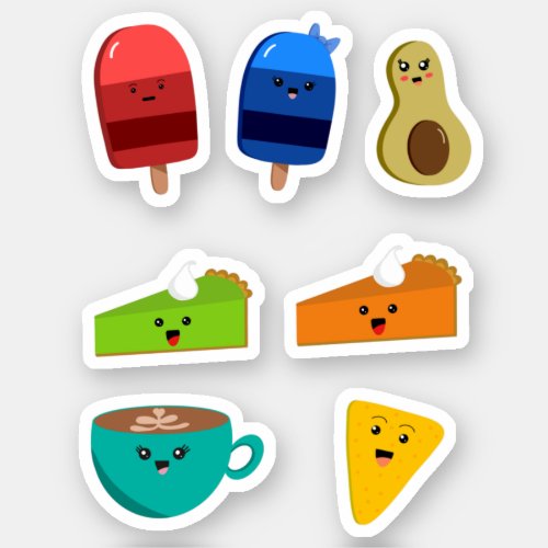 Food Stickers _ cute food pals