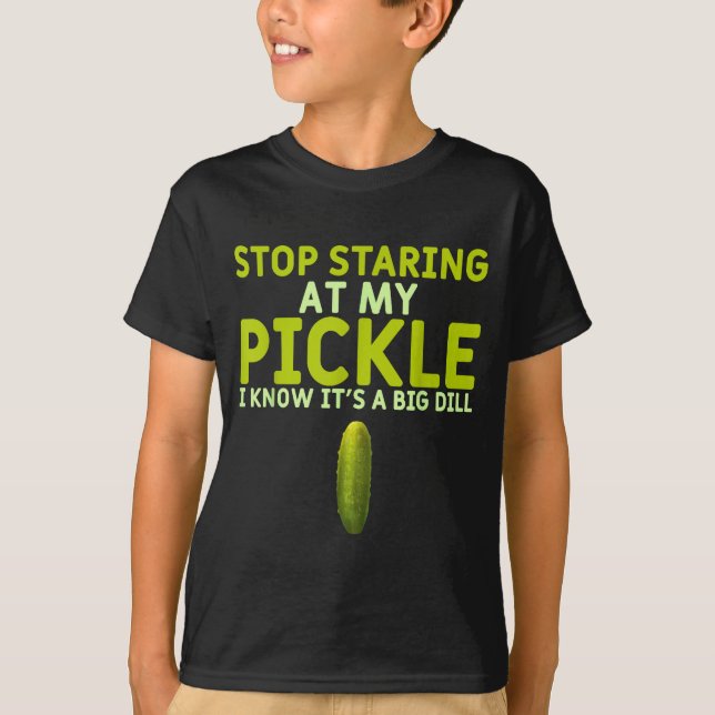 Food Stop Staring At My Ckle Funny Ckles  T-Shirt (Front)