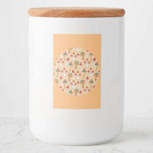 Food Storage Container Label