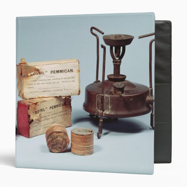 Food taken on Scott's Antarctic expedition Binder (Front/Inside)