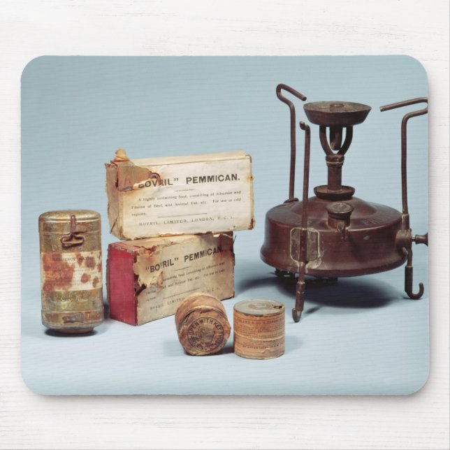 Food taken on Scott's Antarctic expedition Mouse Pad (Front)