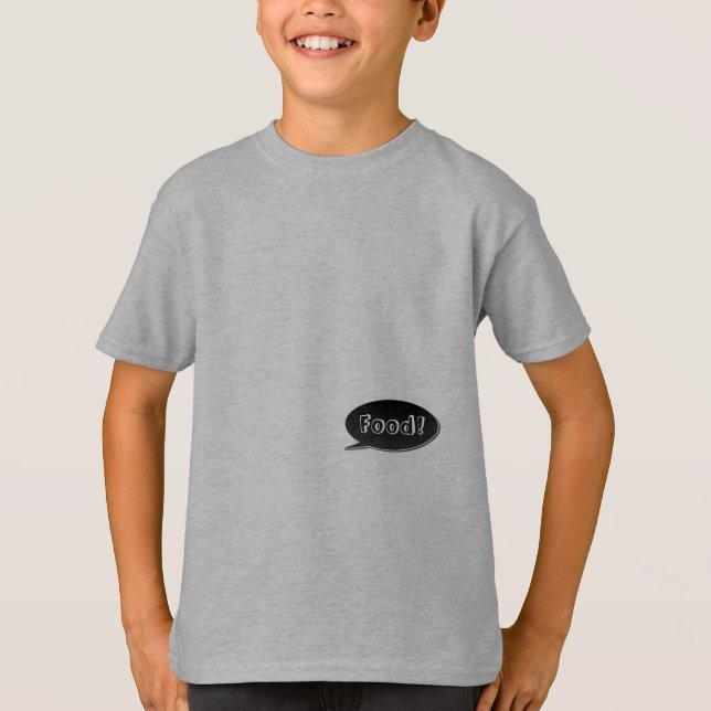 Food Talking Stomach T-Shirt (Front)