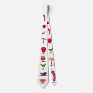 Food tie for chefs and cooks