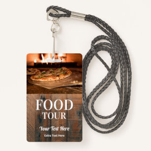 Food Tour Photo & Logo Badge