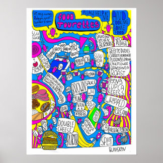 food tourettes poster