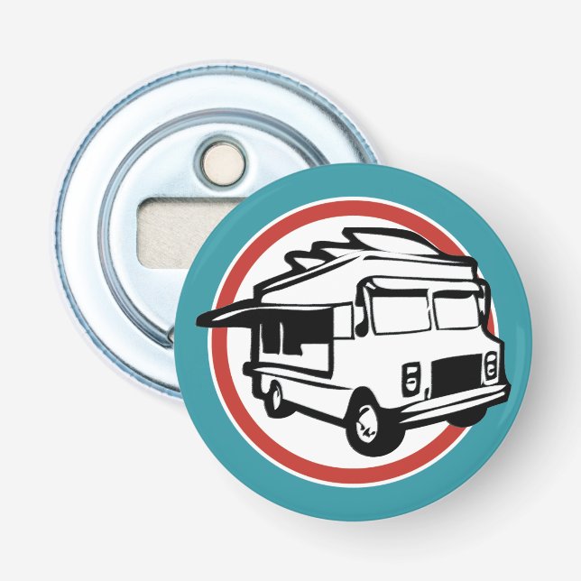 Food Truck Bottle Opener (Front)