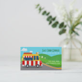 Food Truck Business Card (Standing Front)