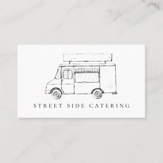 Food Truck Business Cards Zazzle