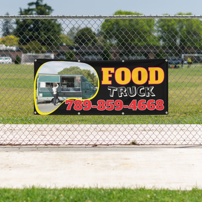 Food Truck Custom  Banner (Insitu)