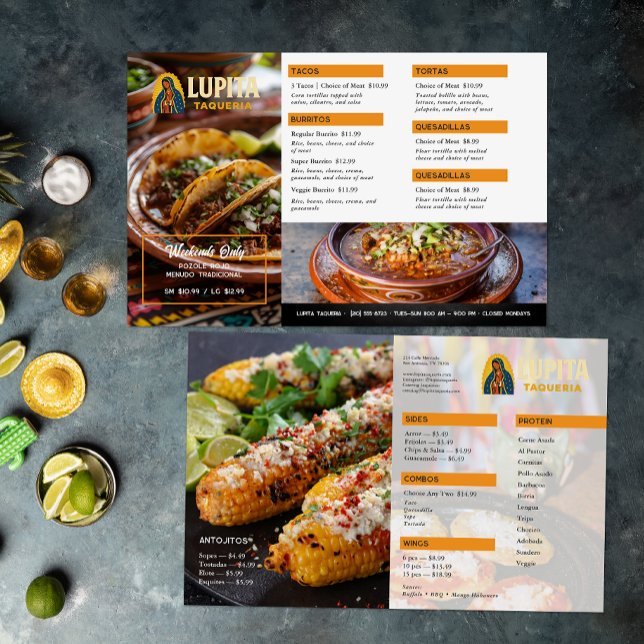 Food Truck Restaurant Menu Template (Creator Uploaded)