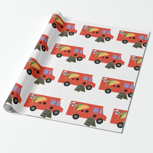Food Truck Wrapping Paper