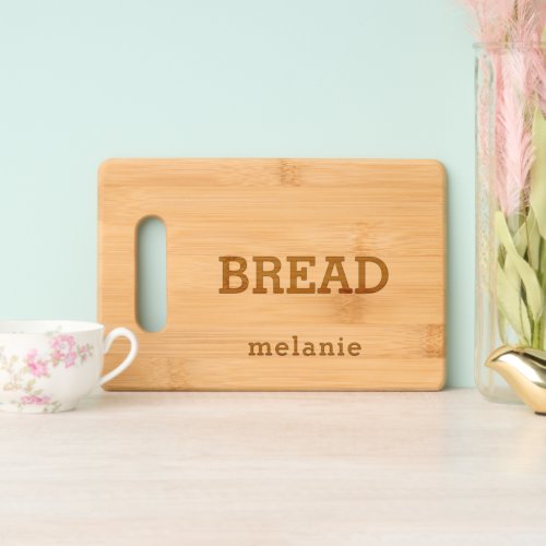 Food Type Bread Name Cutting Board