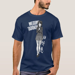 Food Wars Megumi Tadokoro Kanji T-Shirt