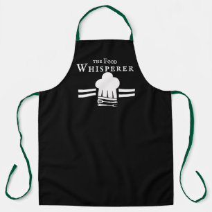 Food Whisperer Apron - Funny Foodie Custom Name