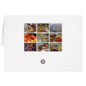 Foodie card (Back Horizontal)