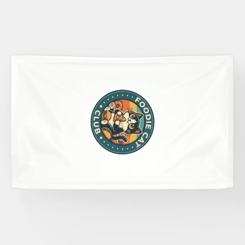 Foodie Cat Cute Kitty Design - Foodie Cat Club_1 Banner
