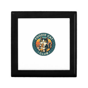 Foodie Cat Cute Kitty Design - Foodie Cat Club_1 Gift Box